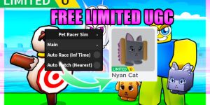 [FREE LIMITED UGC] Pet Racer SimulatorScript • Infinite Race • Auto Hatch