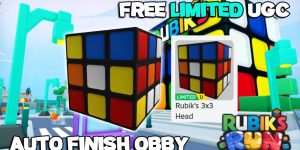 [FREE UGC] Rubik's Run [PUZZLE OBBY]