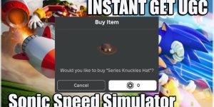 [FREE UGC❗] Sonic Speed Simulator